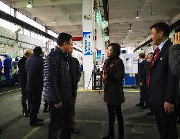 重慶市屈副市長來我司江南職校實訓基地調(diào)研